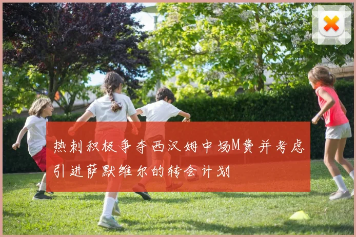 热刺积极争夺西汉姆中场M费并考虑引进萨默维尔的转会计划